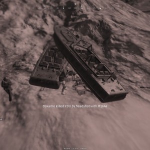 Boat brawl did not go our way